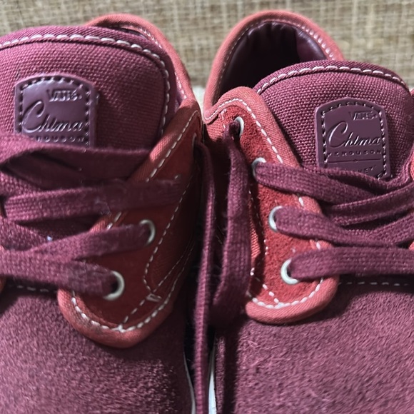 Vans Chima Ferguson Pro Port Royale Wine Burgundy Walnut US Youth Shoes Size-6.0 - Picture 2 of 7